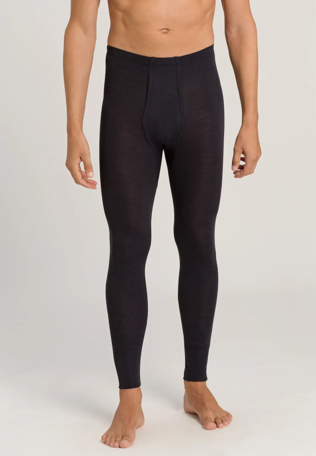 Wool en silk lange broek