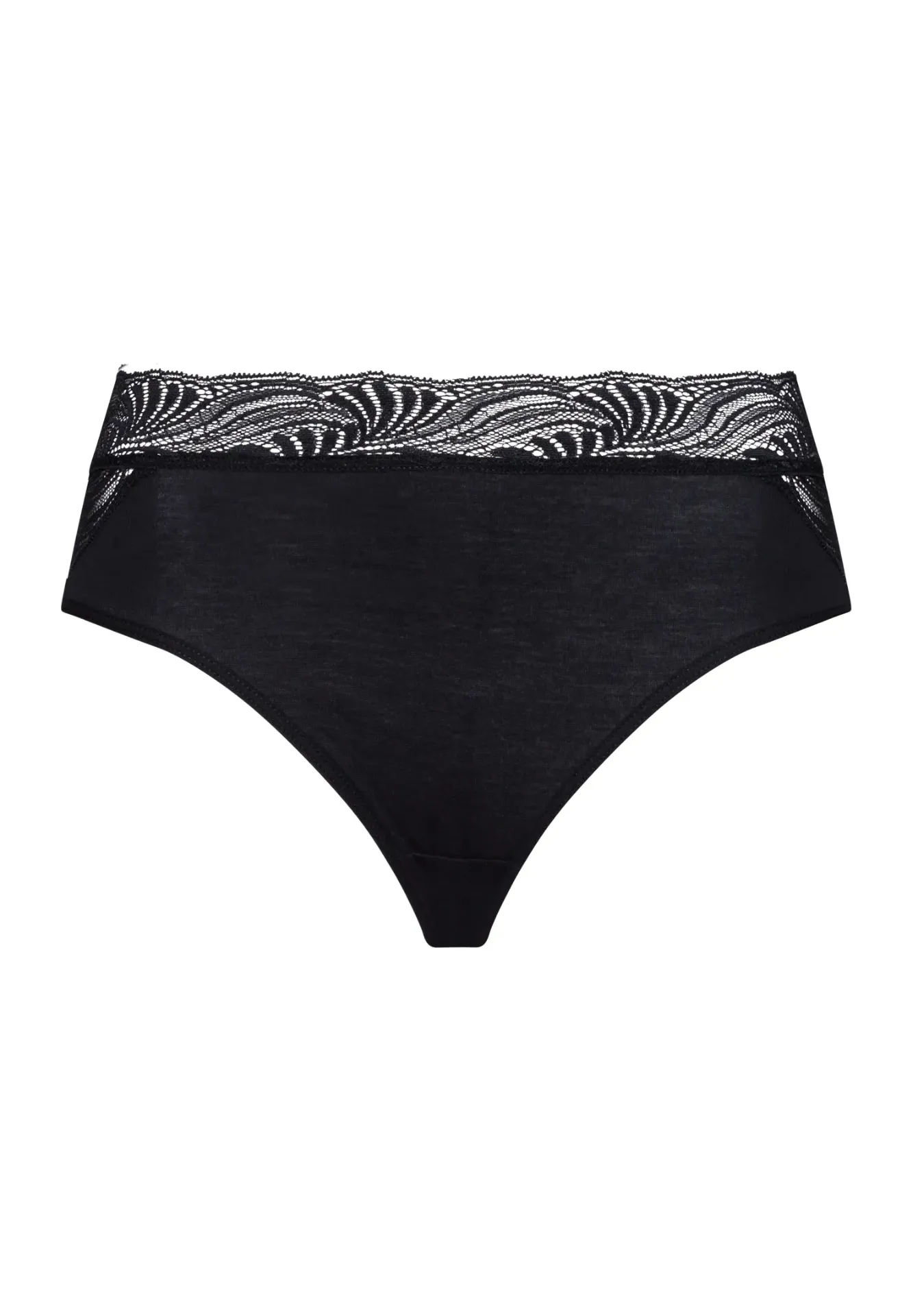 Cotton delight slip (ZWART, S)