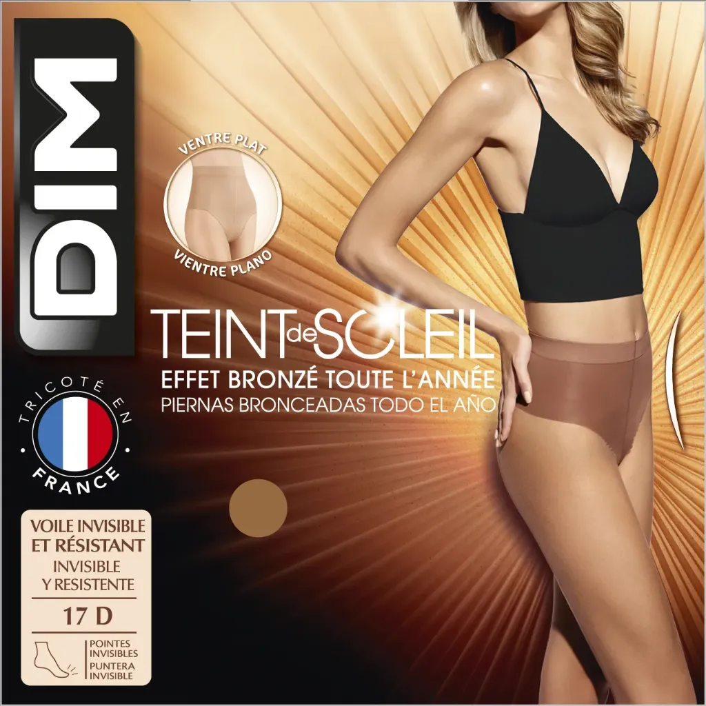 Teint de soleil ventre plat